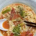 くまねず's cooksnap of when they made トマトラーメン(サッポロ一番塩).