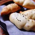 hicopo's cooksnap of when they made 2つの味を丸く作って簡単！ミニ☆塩パン.