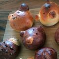 leckerkoch's cooksnap of when they made ちぎりパン はりねずみ ライオンver,.