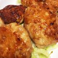 mioママ2015's cooksnap of when they made 鶏ひき肉の簡単甘だれつくね☆.