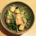 初心者＊'s cooksnap of when they made 水菜と油揚げの煮物.