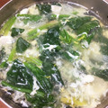 ガチホコ's cooksnap of when they made お父さんのほうれん草と卵のスープ.