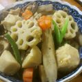低カロ探検隊's cooksnap of when they made フライパンで簡単✾筑前煮（煮しめ）.
