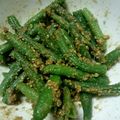 SKB34's cooksnap of when they made 【常備菜】いんげんの胡麻味噌和え.