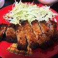 chirokoka's cooksnap of when they made 少ない油で衣は卵不使用のトンカツです♬.