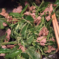☆みーい☆'s cooksnap of when they made ☆豚肉と豆苗のオイマヨ炒め☆.