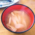 黒豆きなこ's cooksnap of when they made 汁が美味しい！ ウドの味噌汁.