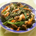 えれぼん's cooksnap of when they made きのことほうれん草の煮びたし☆.