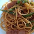 gbgbgb's cooksnap of when they made シリコンスチーマーで簡単ナポリタン.