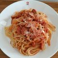 ハニワー's cooksnap of when they made 栄養満点 簡単ツナのトマトソースパスタ.