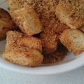 ぬぴこちゃん's cooksnap of when they made 簡単♪フライパンでオヤツきな粉パン♪.