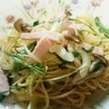 ゆかぞう's cooksnap of when they made きのこのパスタ✿ガーリックバター醤油.