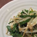 チョビ～☆'s cooksnap of when they made もやしとニラの和え物.