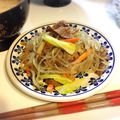 いりぼー's cooksnap of when they made 本格チャプチェ！.