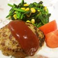 ペルソ☆ナナ's cooksnap of when they made 豆腐でカサ増しハンバーグ.