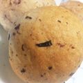 Chi−ma✳︎'s cooksnap of when they made しっとりブルーベリーパン♪.
