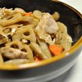 コッコおこ's cooksnap of when they made レンコンとゴボウのきんぴら照り焼き.