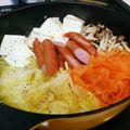 meggy♪'s cooksnap of when they made 簡単✿白菜、豆腐、ウインナー鍋.