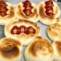 44omame's cooksnap of when they made 簡単フワフワごまチーズ渦巻きパン.