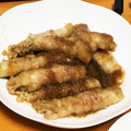 haruna2's cooksnap of when they made 豚バラえのき巻き♡みぞれソースで.