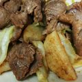 Macaw's cooksnap of when they made 牛肉と長芋のオイバター炒め.