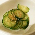 はぴ365's cooksnap of when they made きゅうりのゴマ酢和え.