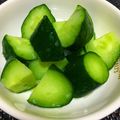 さあさま's cooksnap of when they made １分でできるやみつききゅうり.
