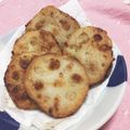 jasmine012's cooksnap of when they made ジューシーなれんこんのはさみ焼き♪.