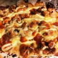 まゆちーずん's cooksnap of when they made おもち消費！トースターで照り焼きお餅ピザ.
