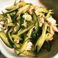 ☆あいあい★'s cooksnap of when they made キュウリとササミの中華風サラダ♪.