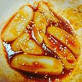 mooooy's cooksnap of when they made 余ったお餅で♪韓国トッポッキ風アレンジ☆.