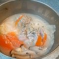 かす”お's cooksnap of when they made あったまる♡鶏肉団子と白菜のミルクスープ.