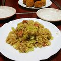 みかよし♪'s cooksnap of when they made ソースチャーハン.