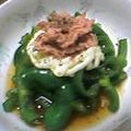 きくじん's cooksnap of when they made ピーマンのサラダ☆ツナ＋マヨのせ.