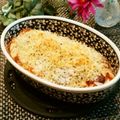 Dellaたん's cooksnap of when they made 魚とクリームポテト☆香草パン粉焼き.