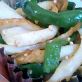ringo12's cooksnap of when they made お弁当に♪　ちくわとピーマンの甘うま炒め.