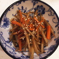 すみとまと's cooksnap of when they made 甘辛♡我が家の定番きんぴらごぼう.