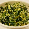 きゃしゅみん's cooksnap of when they made ほうれん草としらすの炒めもの.