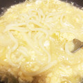 アプリコット♡'s cooksnap of when they made 卵とじうどん(中華風).