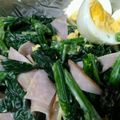 しかかよ's cooksnap of when they made ちぢみほうれん草のハムゆで卵サラダ.