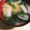 あさここなっつ's cooksnap of when they made 大根とワカメのお味噌汁.