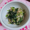 イチゴ、イチゴ。's cooksnap of when they made 小松菜と桜エビの炒め物　★宇都宮給食.