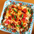 macocamo's cooksnap of when they made 生しょうゆ漬けちらし.