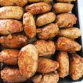 きくともちゃん's cooksnap of when they made 鶏ひき肉とレンコンの簡単和風ハンバーグ.