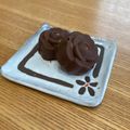 こーたんぴーす's cooksnap of when they made バレンタインに❤苺ムース入りチョコレート.