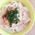 いけぽちゃこ's cooksnap of when they made 5分で！簡単！明太キムチクリームうどん.