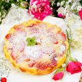 makichihua's cooksnap of when they made 桃の缶詰使用❊簡単クラフティ❊.