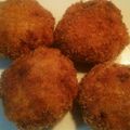 シェろくろく's cooksnap of when they made フツーのメンチカツ.