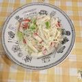 オレンジリング's cooksnap of when they made シャキシャキ！　大根とカニカマでサラダ.