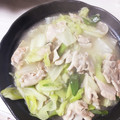 ゆにずし's cooksnap of when they made とろみと旨味☆白菜と豚肉炒め.